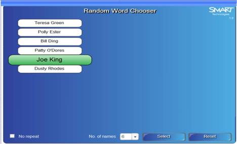 Random Word Chooser